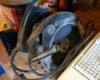 Black & Decker circular saw