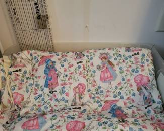 Holly Hobbie unfinished quilt