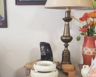 VINTAGE PANSY FLOWER POTS