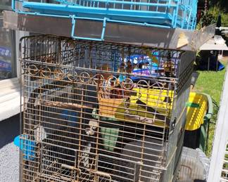 Small bird cage and small animal cage