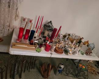 Candles and decor