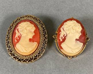 Cameo Brooches (2)