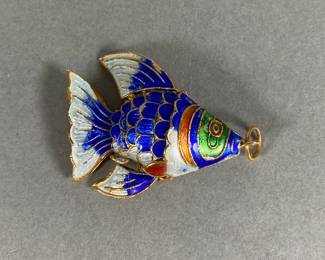 Articulated Fish Pendant