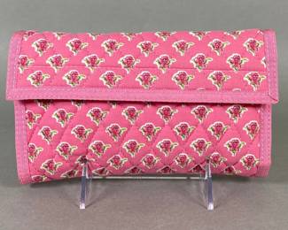 Larenda Pink And Rose Print Wallet
