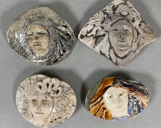 Artisan Made Portrait Style Brooches (4)