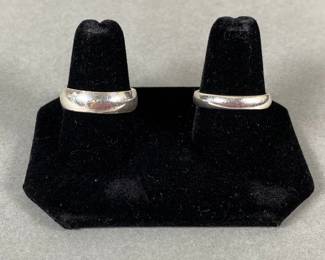 Sterling Silver Band Rings