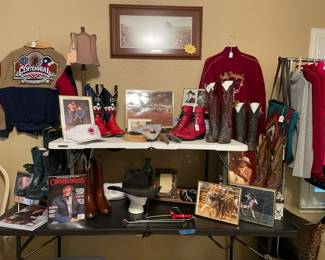 Fort Worth Stock Show Centennial Memorabilia, vintage photos, magazines & boots