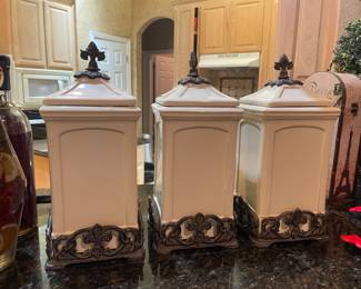 Arthur Court Canisters