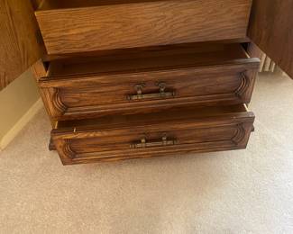 Inside of Entertainment Hutch