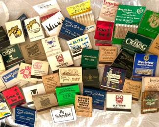A few Waco-centric matchbooks. 