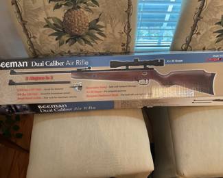 Beeman dual caliber air rifle. Brand new in the box.