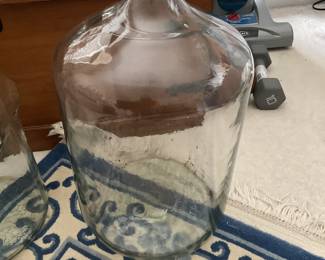 20” glass bottle