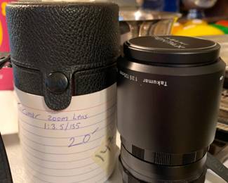 #143 Takumar 1:3.5/135 zoom lens $20.00