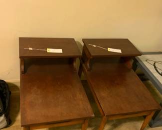 #41 Tab - BD3 Wood Step End Table (as is finish) - 18x27x22 $30.00
#42 Tab - BD3 Wood Step End Table (as is finish) - 18x27x22 $30.00