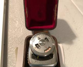 #133 Koda Klux Light meter west Germany case $40.00