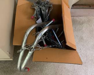 #123 chain ladder for getting out with a fire $25.00