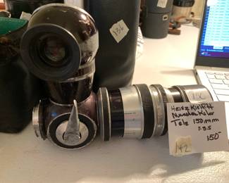 #142 Heinz Kielfitt Muncheon Kiler Tele 150 mm 1:3,5 lens $150.00