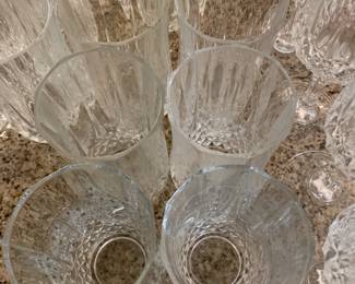 #98 Set of 6 Crystal Glasses $24.00
#99 Set of 6 Crystal Glasses $24.00