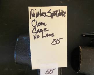 #178 Pentax spotratic clean case no lens camera $50.00