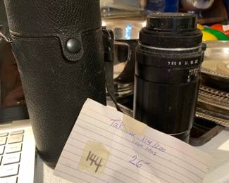 #144 takimar 1:4/200 zoom lens $26.00