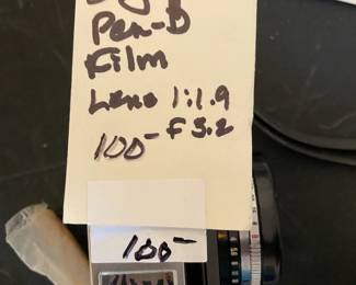 #174 Olympus Pen D film camera lens lil 9 F 3.2 $100.00