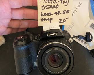 #173 Fuji Fine fix S5000 Lens 49-55 strap $20.00
