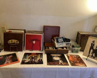 LOTS OF RECORDS LEFT 
 (TOP RECORDS SOLD! Kiss, Elvis, Beatles, SNF all have sold) 