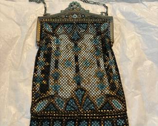 1920’s Mandalian mesh Art Deco purse