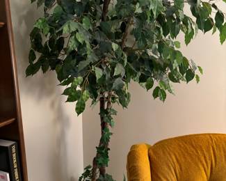 Tall faux plant