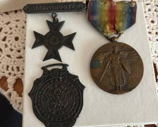 Military medals Ww1