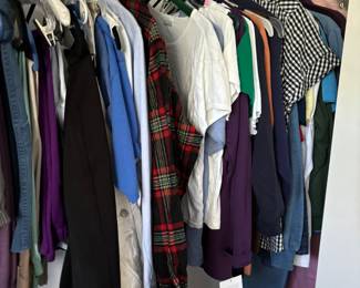 mens and women’s clothing
