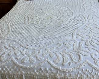 Vintage Chenille bedspread. We have several for sale