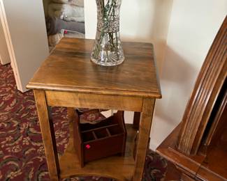 Oak side table
