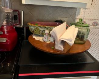 Wood lazy Susan 