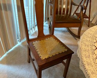 T back farmhouse chairs 