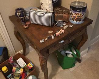Ornate end table