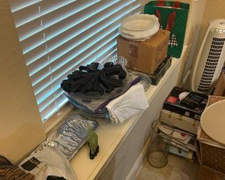 Glassware, crystal, decor