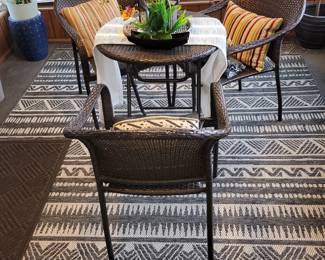 Patio Furniture Set
3-Piece Wicker Patio Furniture set