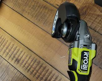 Ryobi One+ HP Angle Grinder
ONE+ HP 18V Brushless Cordless 4-1/2 in. Angle Grinder
https://www.homedepot.com/p/RYOBI-ONE-HP-18V-Brushless-Cordless-4-1-2-in-Angle-Grinder-Kit-with-4-0-Ah-Battery-and-Charger-PBLAG02K1/329236944