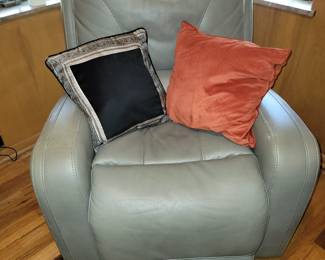 Leather Recliners
Two Grey leather recliners $60 each; $100 for both