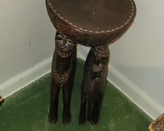 African Tribal Stool