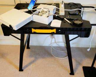 Portable Workbench - 3 Available!!! $20 each!!
Dewalt Plastic Folding Sawhorse Workbench
https://www.homedepot.com/p/DEWALT-33-in-H-Plastic-Folding-Portable-Sawhorse-Workbench-DWST11556/301867227#overlay