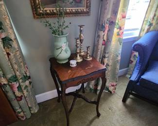 Accent Table with inlay detailing