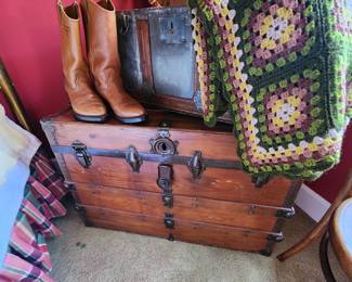 Vintage Steamer Trunk
