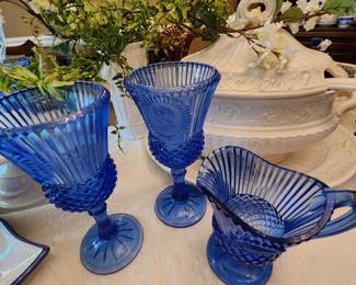 Vintage Avon Stemware