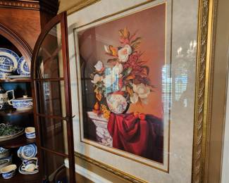 Large Floral Wall Art