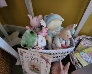 Beatrix Potter Plush Animals