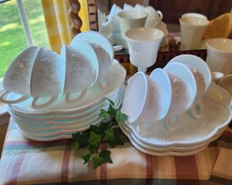 Vintage Milk Glass Collection