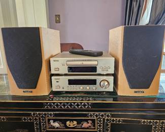 23 DenonPersonalComponentStereoSystemMissionM71Speakers