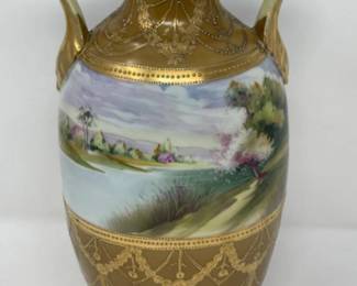 102 HandPaintedNipponPorcelainVase